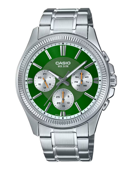 Men's Watch Casio MTP-1375D-3A Silver (Ø 42 mm)-0