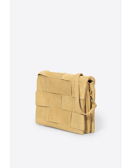 Hailey Taupe - Exquisite Italian Shoulder Bag