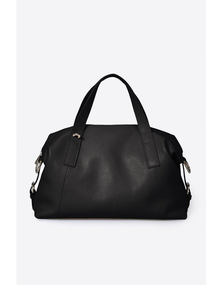 BLACKE-BLACK Luxurious Italian Handbag