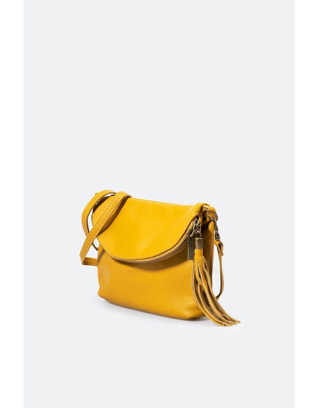 AGATA YELLOW - Luxurious Women's Shoulder Bag