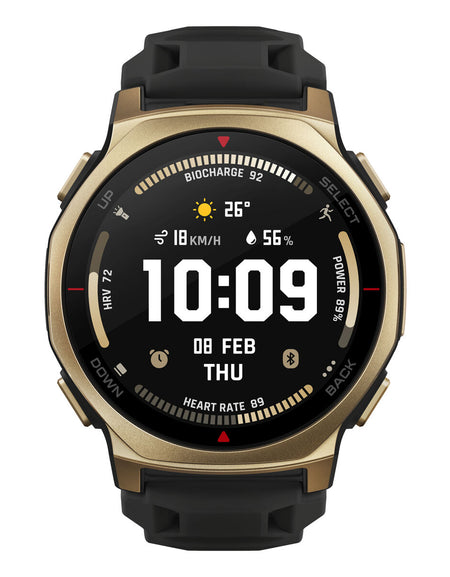 Smartwatch Amazfit W2548GL1N Black Golden Ø 44 mm-0