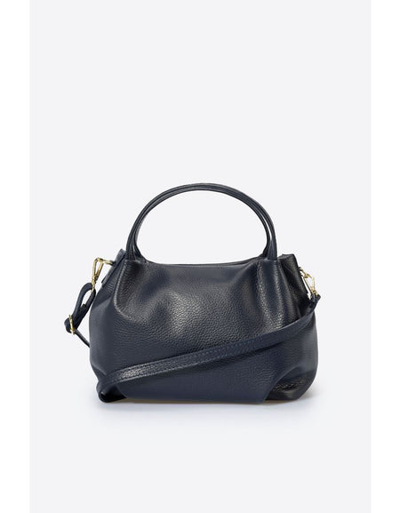 MAIA BLUE – Exquisite Grain Leather Women's Handbag