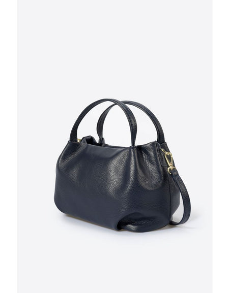 MAIA BLUE – Exquisite Grain Leather Women's Handbag