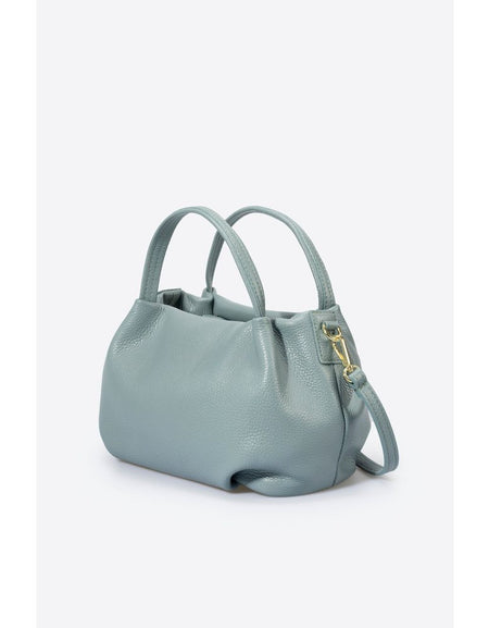 MAIA MINERAL Women's Luxury Grain Leather Handbag