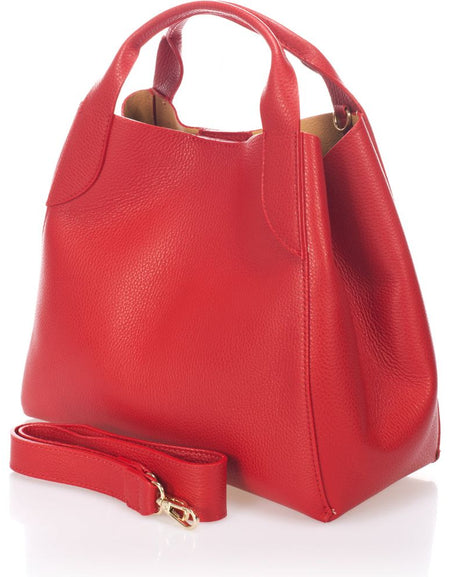 Luxury Italian Handbag 7202 RED