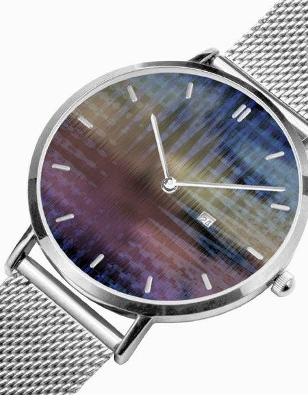 Jacki Easlick Iridescence Stainless Steel Perpetual Calendar Quartz Watch