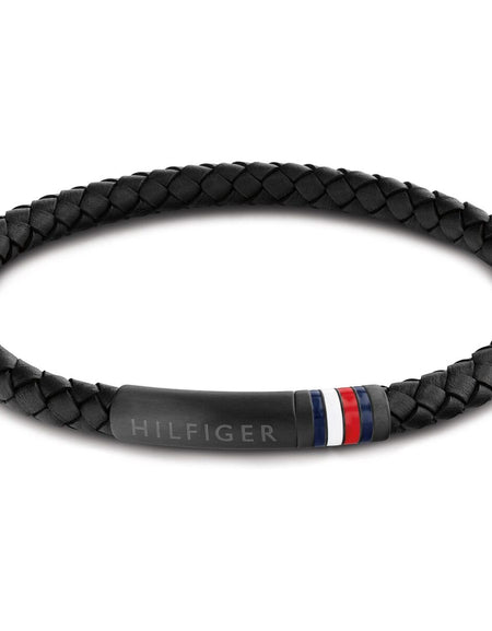 Men's Bracelet Tommy Hilfiger 2790403 Leather 22 cm-0