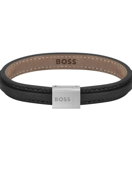 Men's Bracelet Hugo Boss 1580328M Leather 25 cm-0