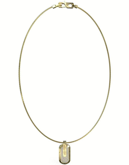 Men's Necklace Guess JUMN04043JWYGT-U 65 cm-0