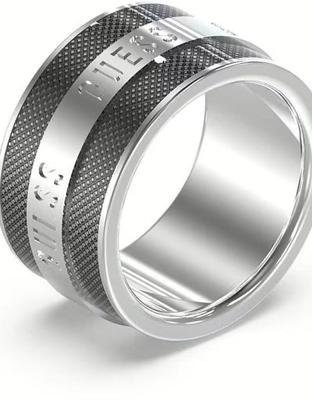 Men's Ring Guess JUMR03209JWSTBK64 (24)-0