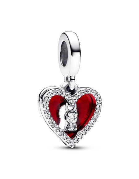 PANDORA CHARMS Mod. SPARKLING REF HEART-0