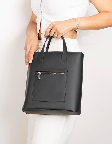 Valetto Leather Tote Bag-1