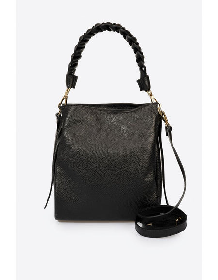 MYLA BLACK - Exquisite Designer Italian Handbag