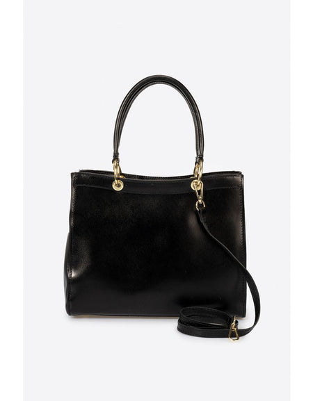 MABEL BLACK - Exquisite Italian Handbag for the Discerning Shopper