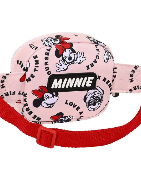 Belt Pouch Minnie Mouse Me time 14 x 11 x 4 cm Pink-1