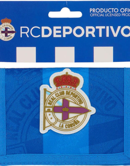 Purse R. C. Deportivo de La Coruña Blue 12.5 x 9.5 x 1 cm-0