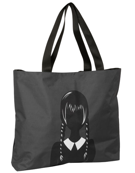Shopping Bag Wednesday Black 50 x 45 x 10 cm-0