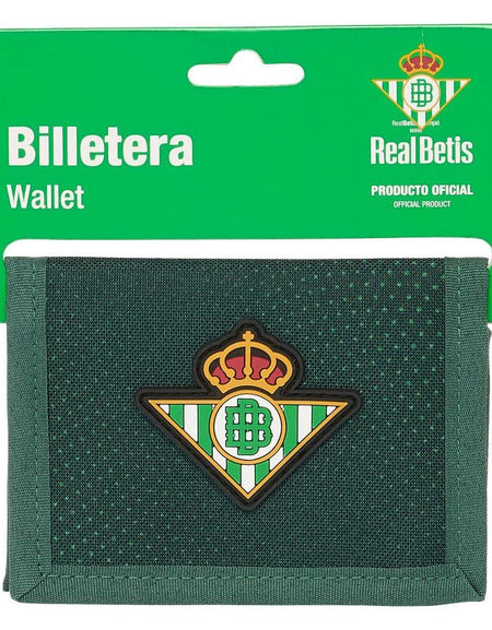 Purse Real Betis Balompié Green 12,5 x 9,5 x 1 cm-0