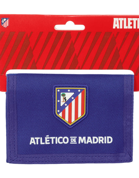 Purse Atlético Madrid Blue White Red 12,5 x 9,5 x 1 cm-0
