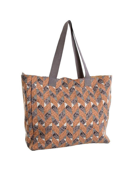 Women's Handbag Home ESPRIT Brown Turquoise Coral 55 x 14 x 35 cm (3 Units)-1