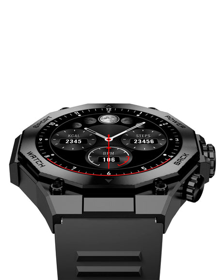 Smartwatch KSIX Titanium Black 1,43"-1