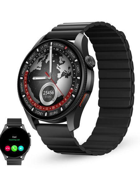 Smartwatch KSIX KSIX Horizon Black 1,43" 46 mm-0