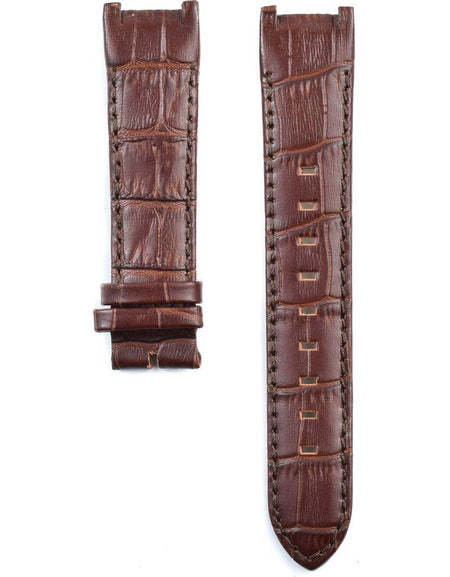Watch Strap Bobroff BFS023 Brown-0
