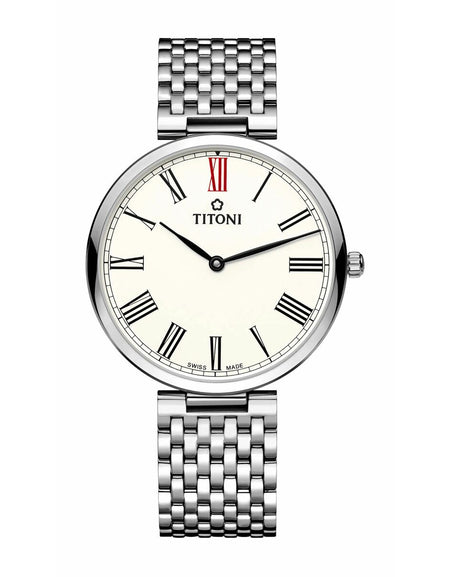 Men's Watch Titoni TQ52718S-608 (Ø 37 mm)-0