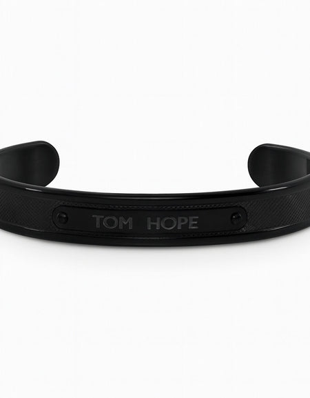 Ladies' Bracelet Tom Hope TMBLACK 15 cm-1