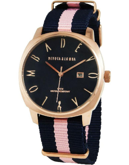 Unisex Watch Devota & Lomba DL008MSPBL-PK-03BLUE (Ø 42 mm)-0