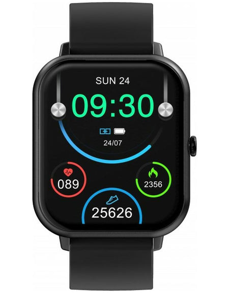 Smartwatch DCU CURVED GLASS PRO 1,83" Black-0