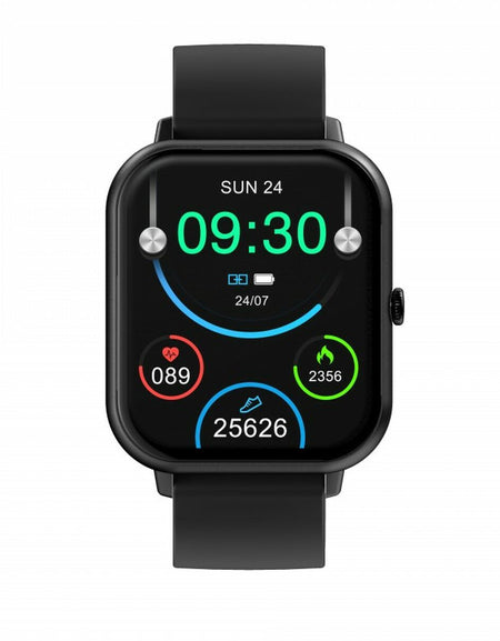 Smartwatch DCU CURVED GLASS PRO 1,83" Black-0