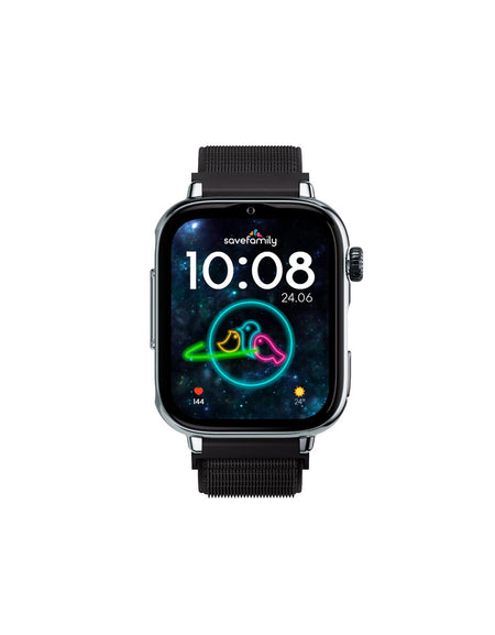 Smartwatch Save Family SW+2 PL/TLBN 1,44” Black Silver-0