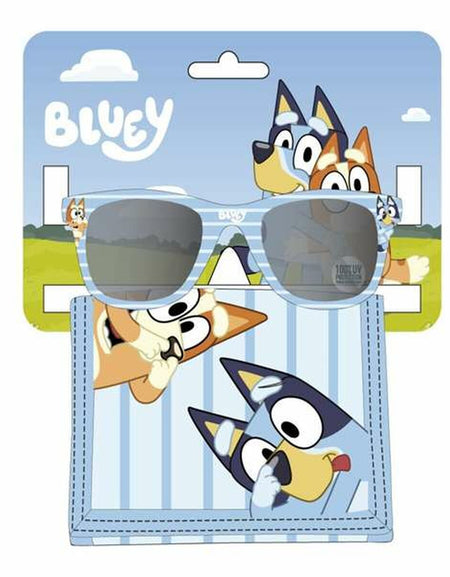 Sunglasses and Wallet Set Bluey-0