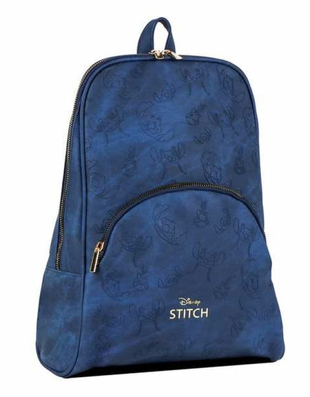 Casual Backpack Stitch Blue 27,1 x 34 x 12 cm-0