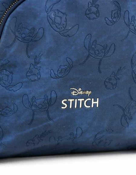 Casual Backpack Stitch Blue 27,1 x 34 x 12 cm-1