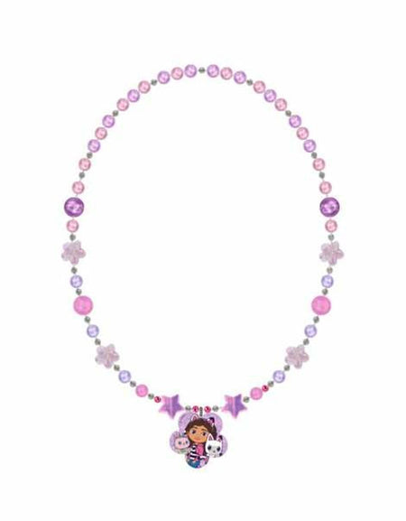 Girl's Necklace Gabby's Dollhouse Pink-1