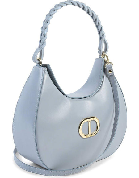 Big Torino - Light Blue Luxurious Designer Handbag