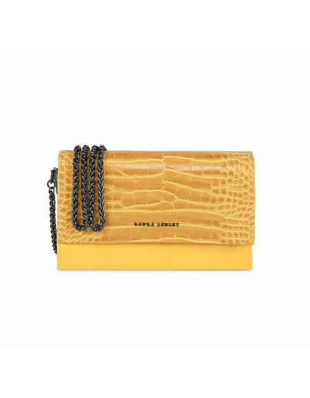Women's Handbag Laura Ashley DUDLEY-CROCO-YELLOW Yellow 22 x 12 x 5 cm-0