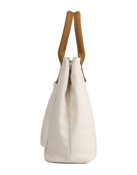 Designer Handbags - Women's Casual Canvas Cloth Fashion Handbag