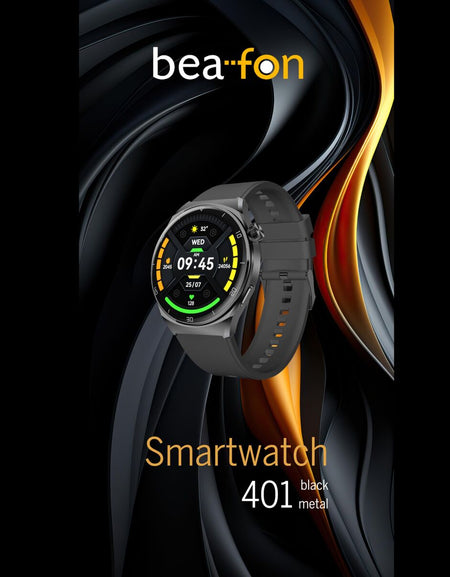 Smartwatch beafon WATCH 401 43 mm 1,43" Black Silver-1