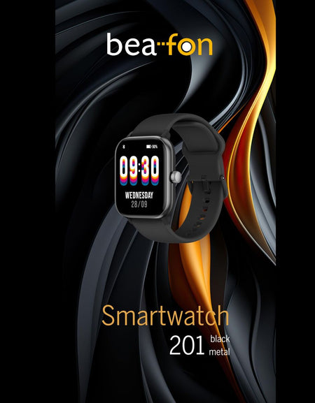 Smartwatch beafon WATCH 201 1,85" Black Silver-1