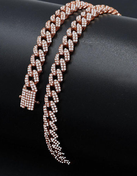 CAMEO 8 MM 925 Silver Cuban Chain – Exquisite Bling Accessory