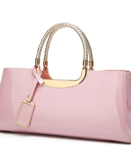 Luxurious European American Style Lightweight Leather Handbag