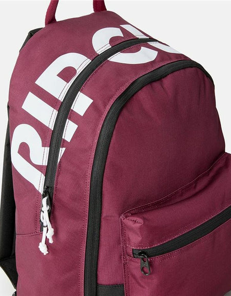 Casual Backpack Rip Curl Double Dome Pro Brown-1