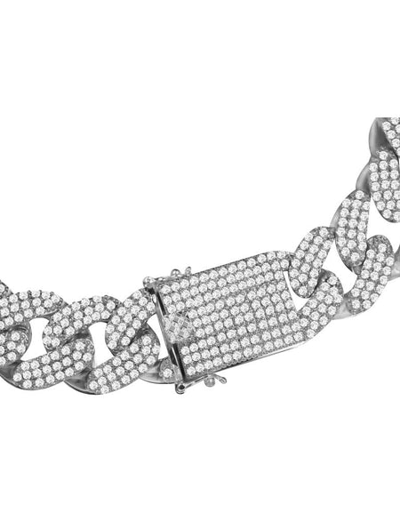 COLT 12 MM 925 Silver Cuban Chain - A Symphony of Elegance