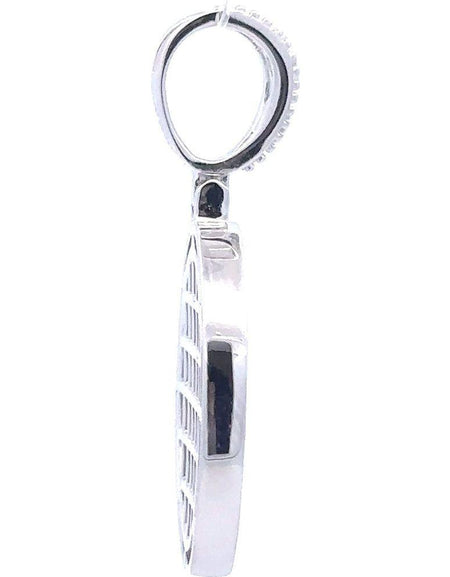 TEMPESTRA Regal Pride CZ Rhodium Pendant