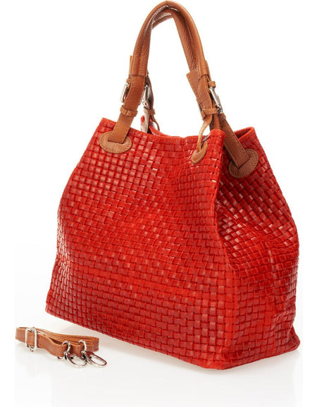 ARIA RED Women's Handbag – A Masterpiece of Italian Design