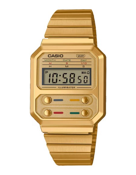 CASIO VINTAGE Mod. EDGY COLLECTION - GOLD-0