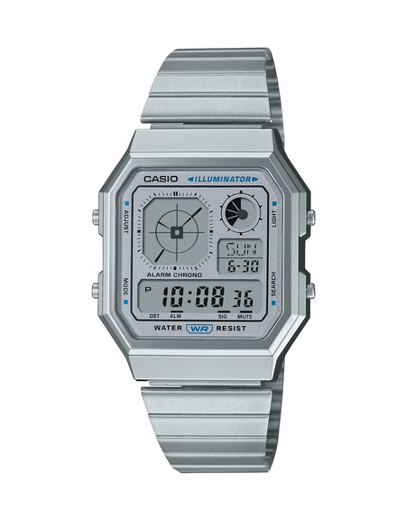CASIO VINTAGE Mod. RETRO FUTURE EDGY COLLECTION - SILVER-0